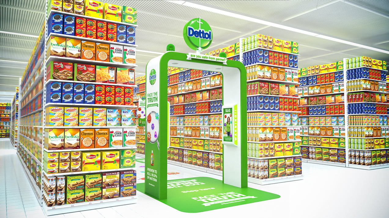Store Rack Dettol Marketing Hygiene Brand: How Dettol Reached 10M+ Views